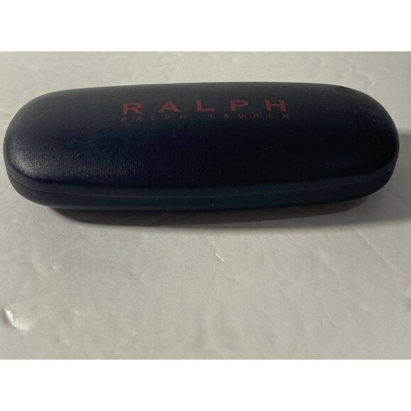 RALPH LAUREN EYEGLASSES SUNGLASSES EYEWEAR HARD BLACK CLAMSHELL CASE ONLY - Picture 3 of 8
